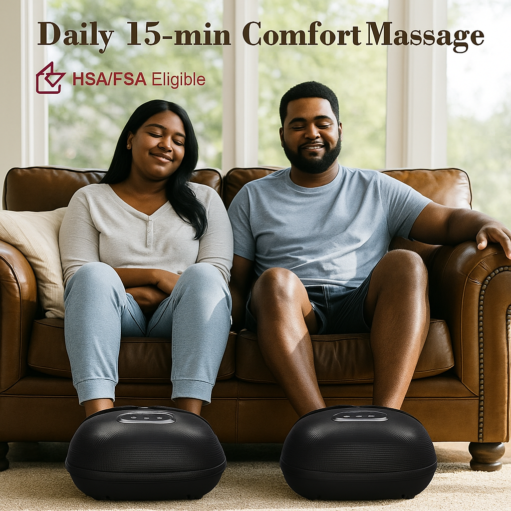 Electric Foot Massager for Relaxation and Comfort